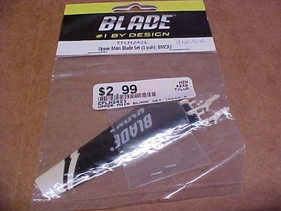 BLADE EFLH2421 = UPPER MAIN BLADE SET : BMCX2  (NEW DISCOLORED)