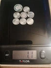1 OZ.SILVER EIGHT PIECES FRACTIONAL SILVER LOT 1.1 OZ.