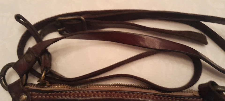 Campomaggi Brown Small Crossbody Bag - Made in Italy - Image 4 of 4