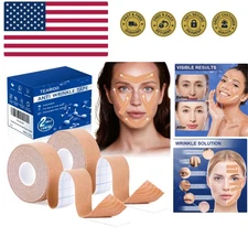 Anti Wrinkle Face Tape | Skin Tape for Wrinkles | Facial Myofascial Lift Tape...