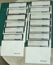 13 5.25in 1.2Mb 360K disks of software for th...