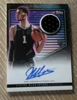 Victor Wembanyama 2023-24 Topps Midnight RPA On Card Auto Patch RC Spurs