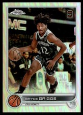 Bryce Griggs 2022-23 Topps Chrome Overtime Elite Refractor Cold Hearts #62