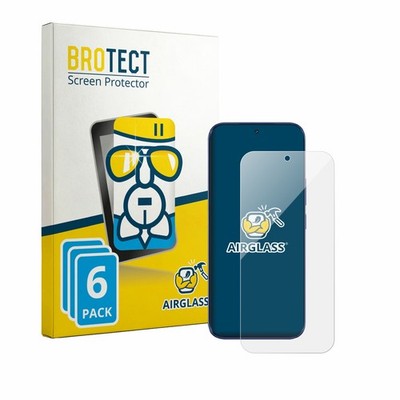 6x Panzerfolie Schutzglas für Tecno Camon Slim Displayschutz