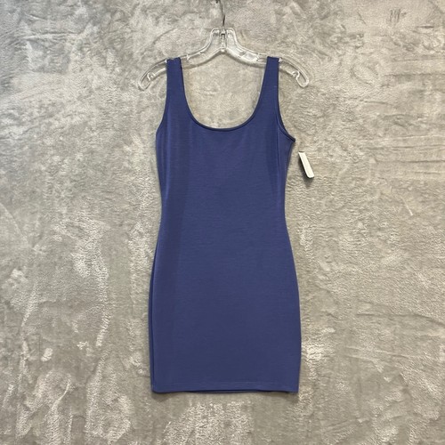 Windsor Mini Dress Womens Size Small Blue Scoop Neck Bodycon Sleeveless NEW