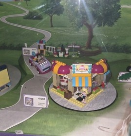 Lego Friends 💥 Store Display Dolphin Cruiser Bakery Heartlake 41005 41006 41015