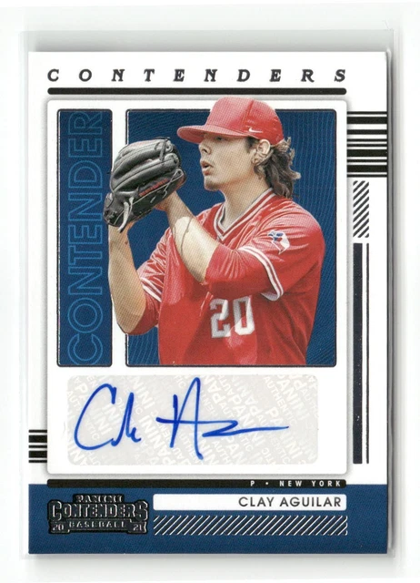 2021 Contenders #CA-AG Clay Aguilar Autograph