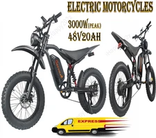 20" FAT TIRE ADULTS ELECTRIC BIKE 3000W 45MPH 48V 20AH MOUNTAIN EBIKE US NEW