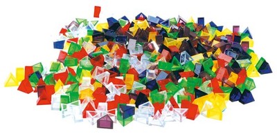 Ecko Dreiecke klein bunt 500 St.