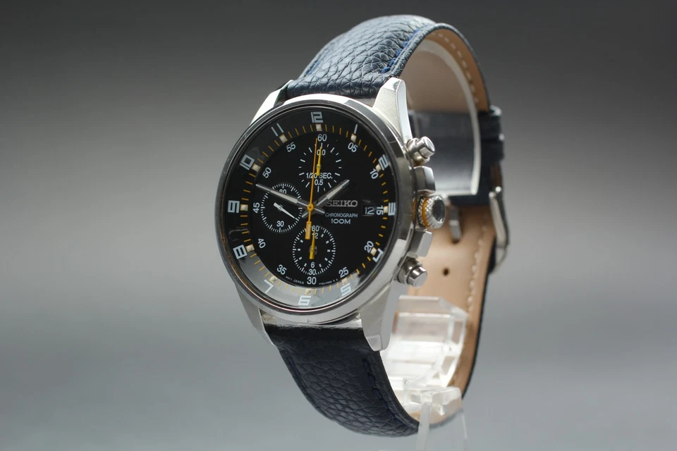 [Casi COMO NUEVO] SEIKO Reloj Cronógrafo 7T92-0MF0 Cuarzo Hombre de Japón Foto 3 de 4