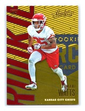 2018 Panini Absolute Football #125 Armani Watts Rookie RC Kansas City Chiefs