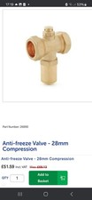 Anti Freeze Valve 28mm