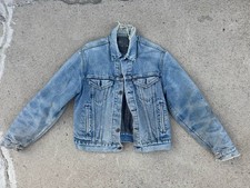 Vintage 90s LEVI’s 70506 0316 Blanket Lined Denim Jean Jacket Sz? S/M ?USA Made
