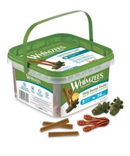 Whimzees Natural Dental Dog Chew Variety Box - Small, 56 Pieces, Long Lasting