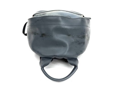 Fendi Bugs Backpack Silver FENDI Bag Bugs Eye Monster Backpack Nylon Leather Gray  main image 3