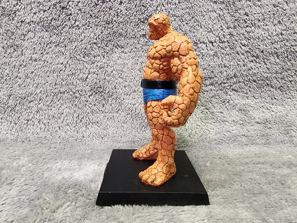 Figura The Thing Marvel 4" Eaglemoss 2005 Die-Cast Fantastic 4 y revista Foto 4 de 4