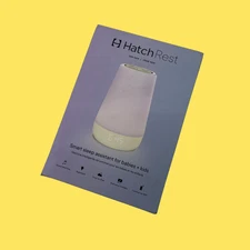 NEW Hatch Rest 2nd Gen HBREST2 Wi-Fi Sound Machine Night Light w/ Alarm Clock