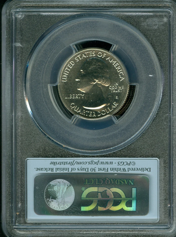 2014 S SHENANDOAH QUARTER PCGS MS67 FS 2ND FINEST GRADE MAC SPOTLESS  .  - Image 2 of 3