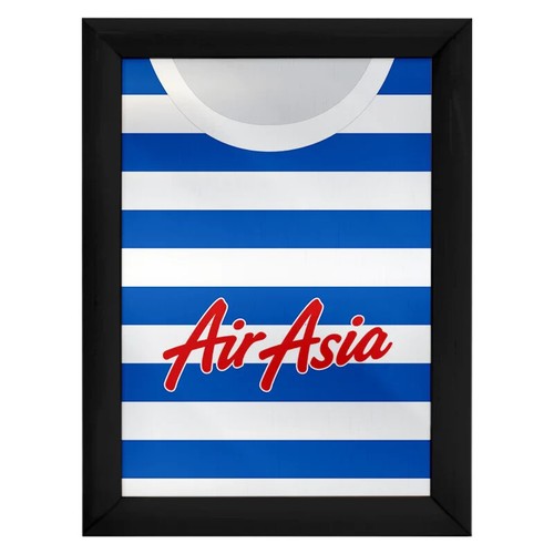 Personalised The Hoops 2015 Home Shirt | Retro Metal Sign Plaque | Frame Options - Picture 4 of 14