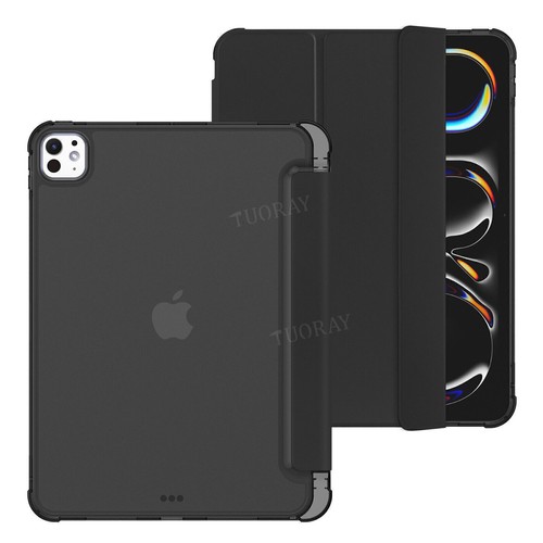 Case for iPad 7/8/9th 10.2 Air 4 5 6 Pro 11'' 13'' 2024 Smart Leather Flip Cover - Picture 11 of 87
