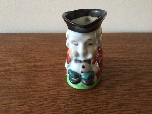 Toby Style/Type Face Pitcher - Occupied Japan