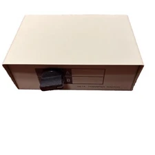 Vintage Data Transfer Switch 2Way Parallel PRINTER 25 Pin Port A B Computer Box.