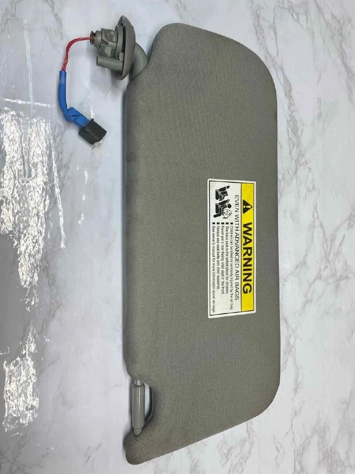 2015-2019 Acura TLX Left  Driver Gray Sun Visor OEM - Image 4 of 4