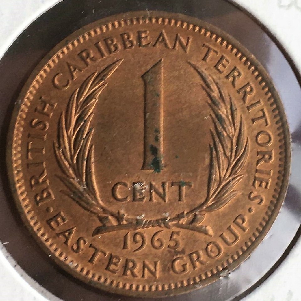 1965 British Caribbean Territories Eastern Group 1 Cent Unc. | eBay