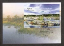 Natural Bog 2016 Estonia  sheet Maxicard Mi BL40