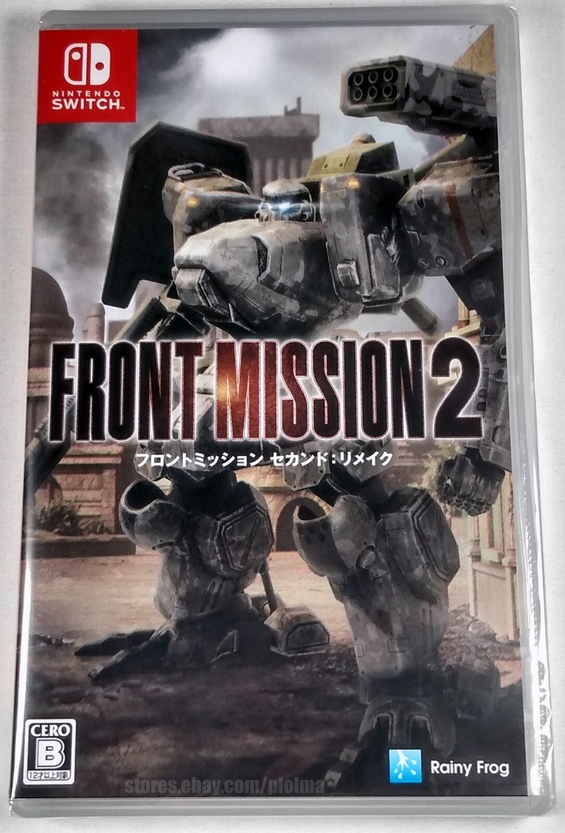 FRONT MISSION Brand New Sealed NINTENDO SWITCH Game JP Release, US Seller
