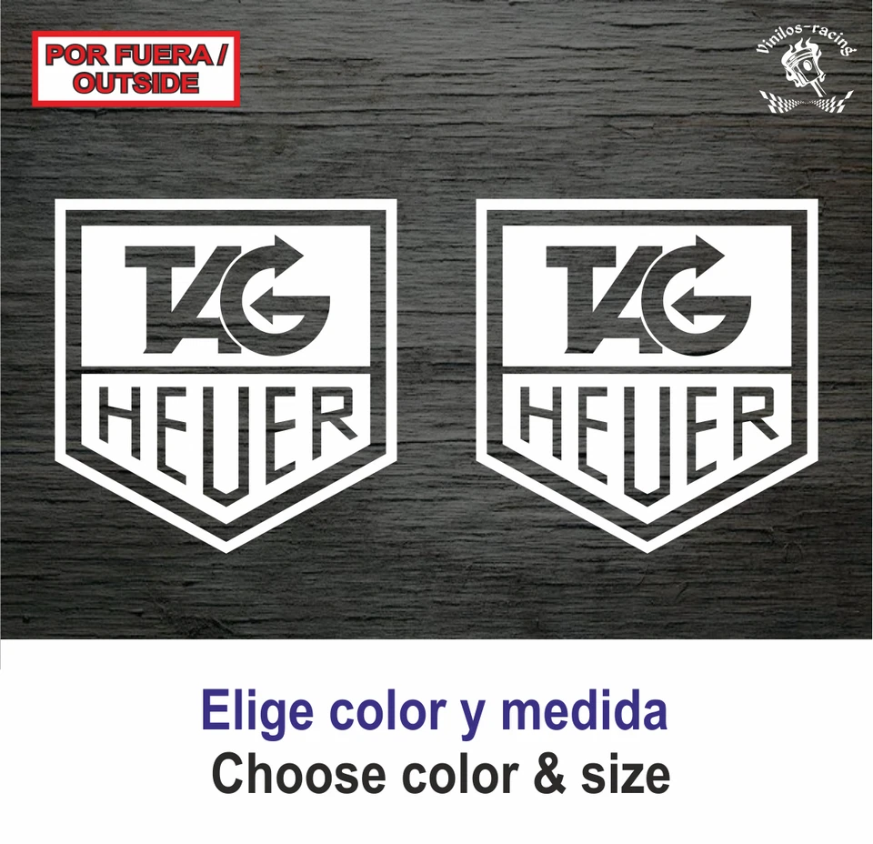 Sticker Vinilo Decal Vinyl Aufkleber Adesivi Autocollant Tag heuer TAGHEUER C