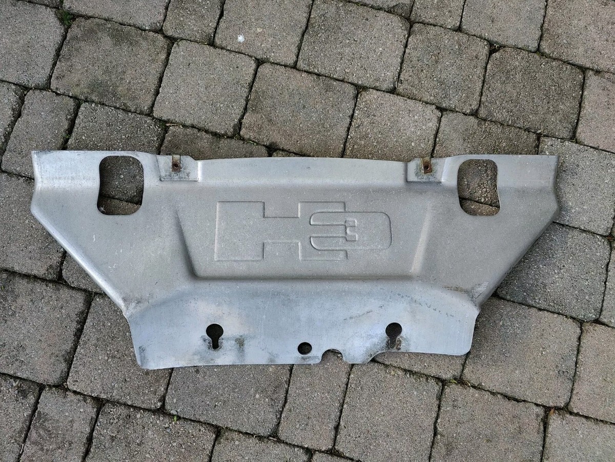 06-07 Hummer H3 Under Engine Front Skid Plate Splash Shield