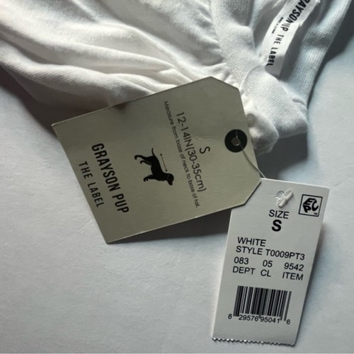 T-shirt piccola Grayson cane o gatto Love heart My Human. Nuovo con etichette - Foto 2 di 8