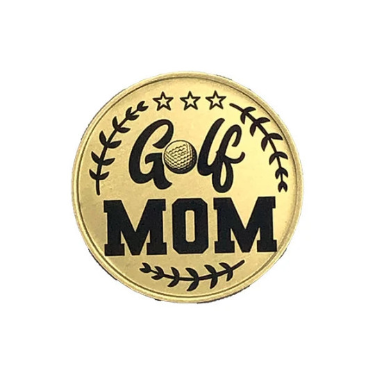 Golf Ball Markers for Women, Golf Gifts for Mom, Personalized Golf Ball Marker