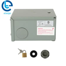 Power Outlet Box 30 Amp Nema L5-30R 125/250  For RV Campers Travel Trailer