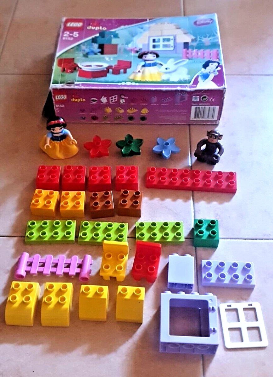 LEGO Duplo 6152 Snow White Disney Incomplete Mixed