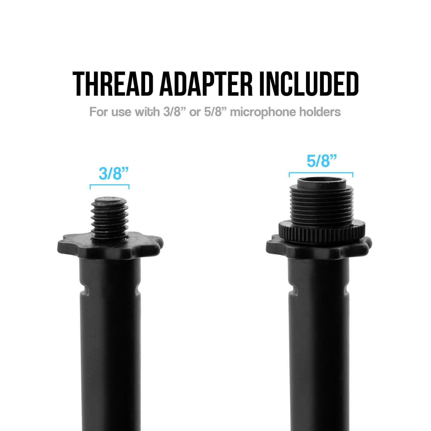 Tiger Low Level Floor, Desktop Microphone Stand, Bass Drum, Guitar Cab