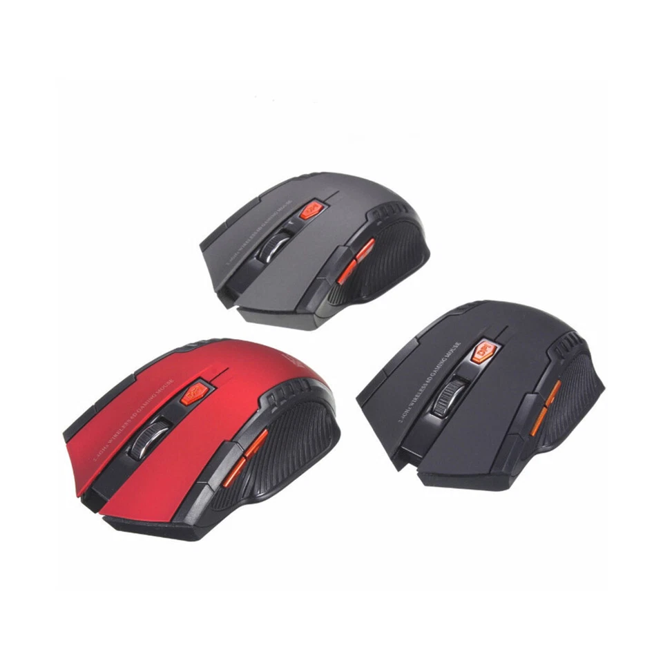 2.4GHz Wireless Gaming Mouse USB Receiver Optical for Laptop Computer DPI - Image 2 of 4