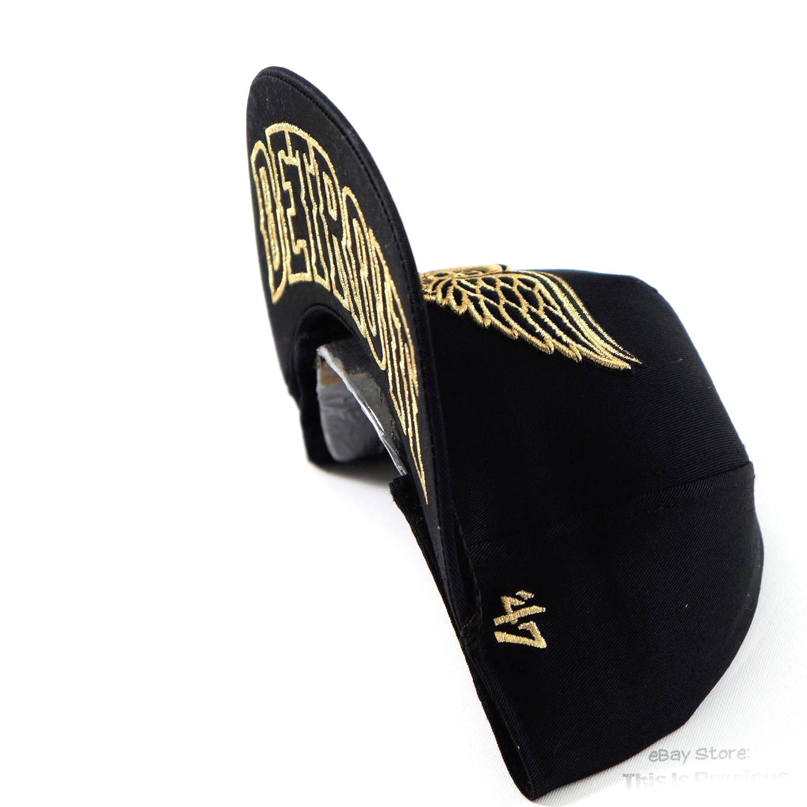 47 Brand Gold NHL Rope Cap Adjustable Detroit Wings Strapback New