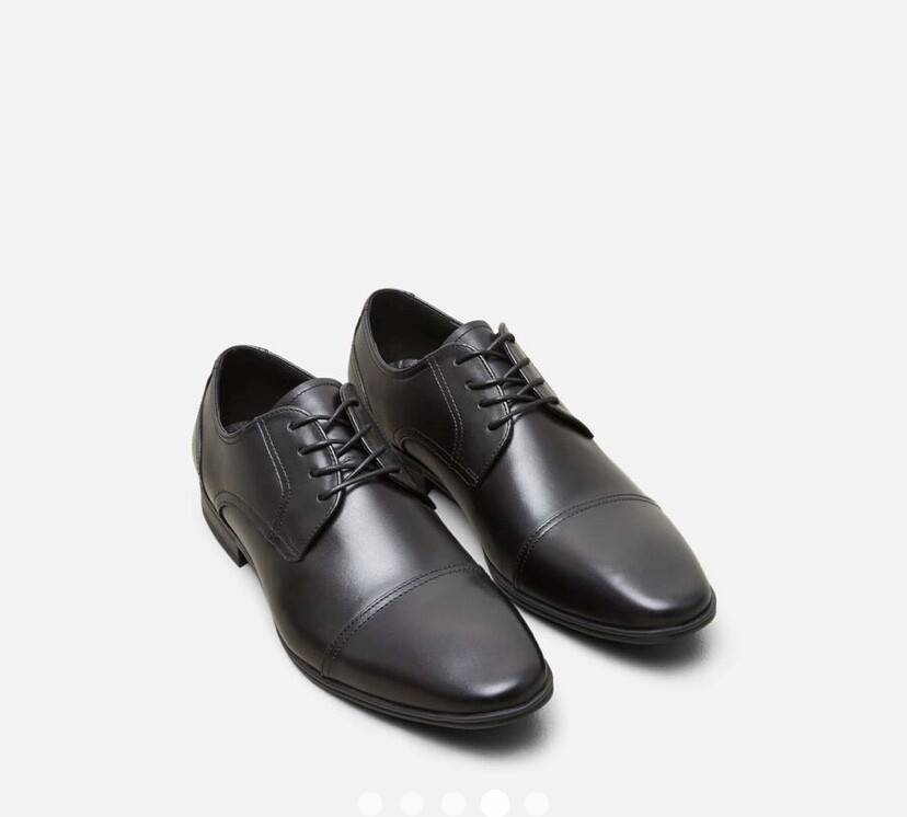 Kenneth Cole New York men’s leather Black Oxfords-NIB-never worn NIB Men main image 3