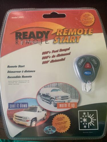 Ready Remote Start for Car Electric Start 24921 Brand New SEALED Damaged PACKAGE