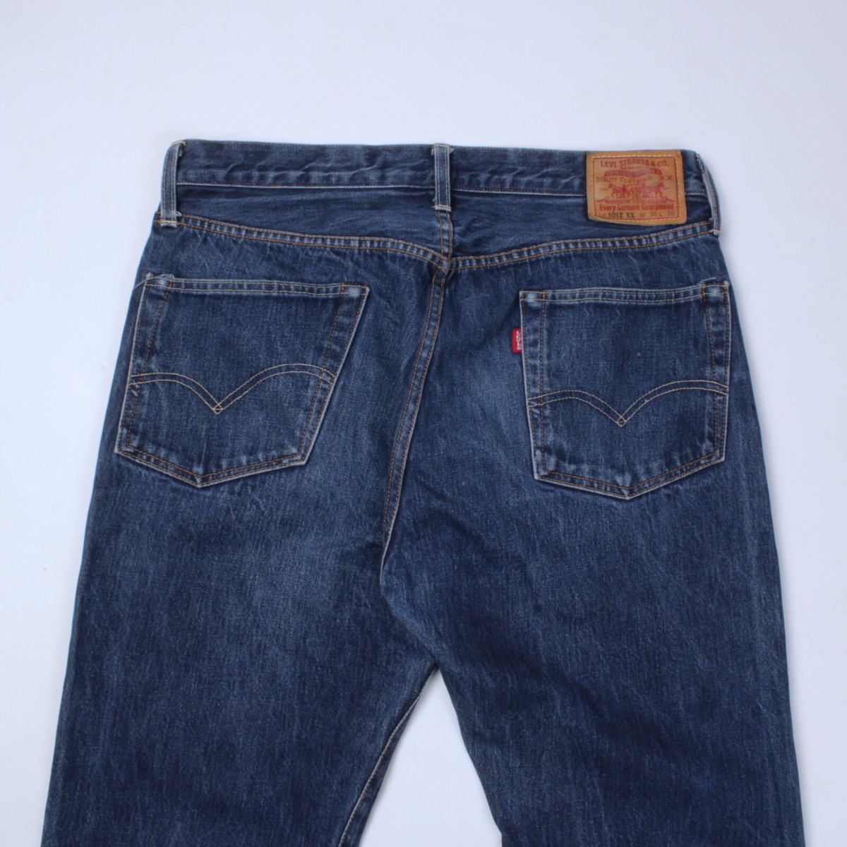 LEVIS Big E 501Z XX Blue Selvage Denim Jeans LVC Size 36 x