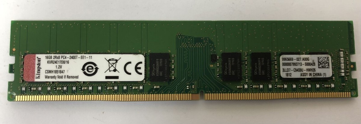 Kingston DDR4-2400 16GB 4セット(64GB) Kingston 64GB DDR4 SDRAM Memory Module - 64 GB - DDR4-3200