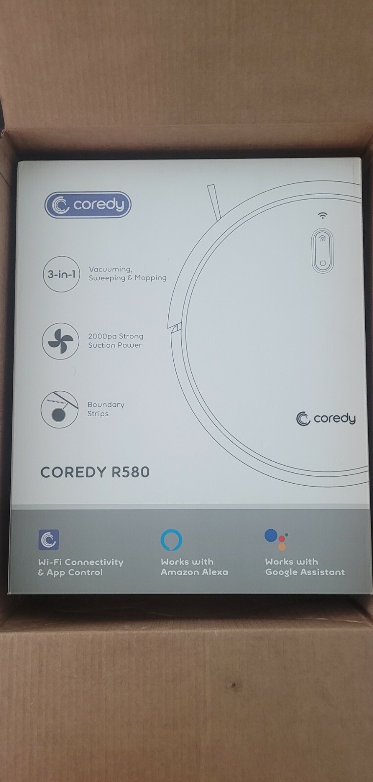 Coredy R580 Robot Vacuum Cleaner for sale online eBay