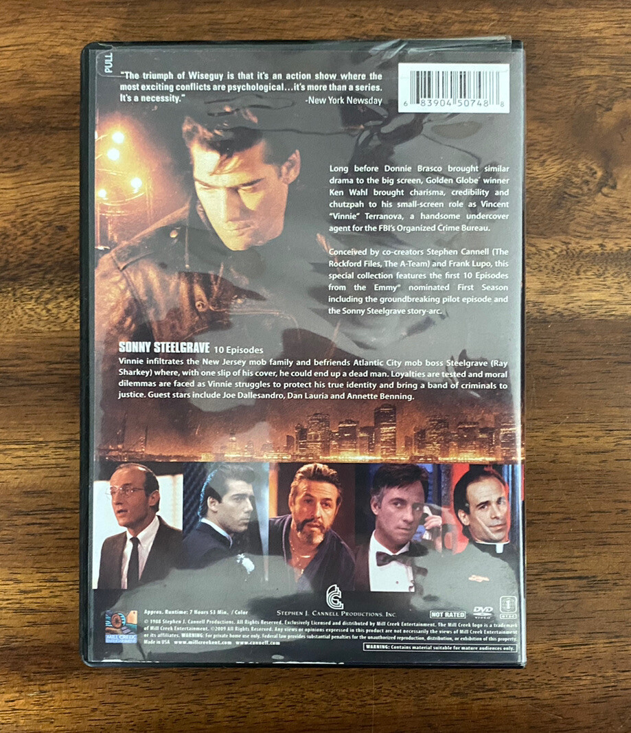 Wiseguy - Season 1: Part 1 (DVD, 2009) FREE SHIPPING