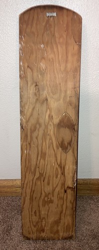 Vtg 1960s 3 Tier Wooden Mail Organizer Wall Rack Salt & Pepper Shaker Holder Set - Picture 9 of 12