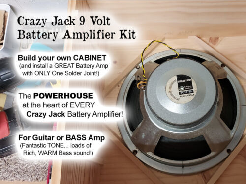 CIGAR BOX GUITARISTS! Build a 9 Volt 1 W Battery Guitar Amplifier (with SPEAKER) - Picture 13 of 22