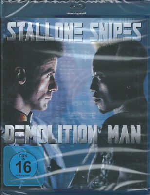 Blu-ray - Demolition Man - Sylvester Stallone - Wesley Snipes - Neu & OVP