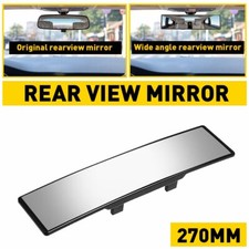 Universal Car Rear View Angle Wide Convex Panoramic Rearview Mirror Click On Usa