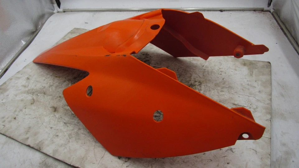 2007 KTM 525 XC OEM PARA-LAMA TRASEIRO LARANJA - Imagem 3 de 4